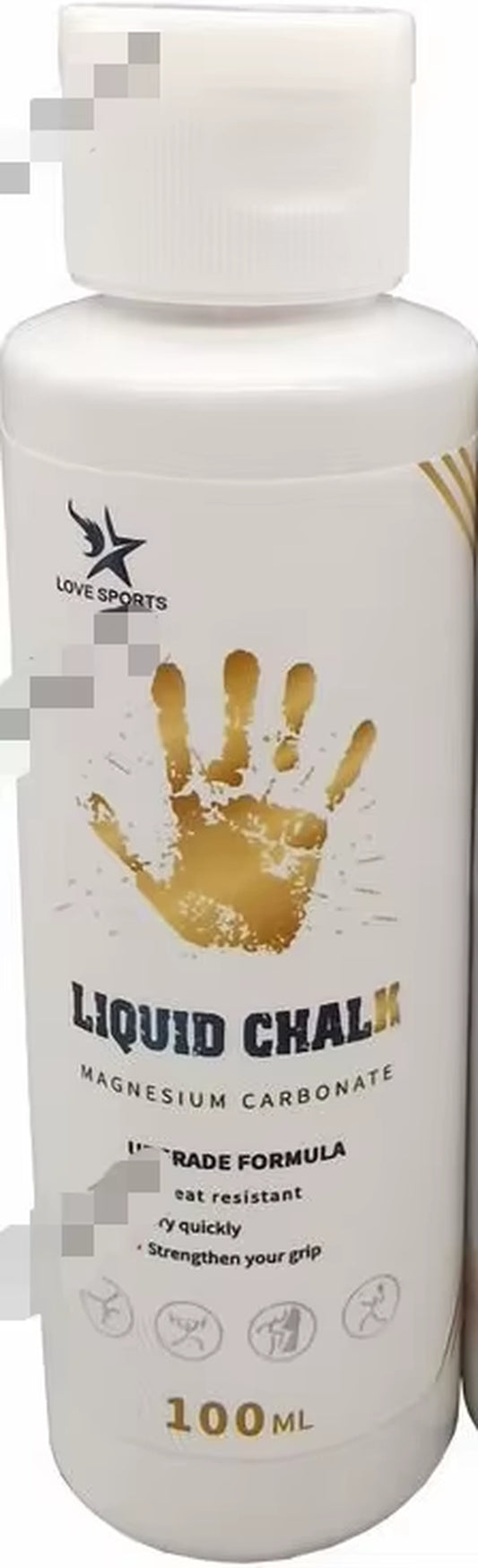 NEW 50/100/200Ml Liquid Chalk Sports Magnesium Powder Fitness Weight Lifting anti Slip Cream Grip Weight Lifting Climbing Gym